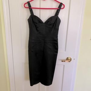 Black cocktail dress